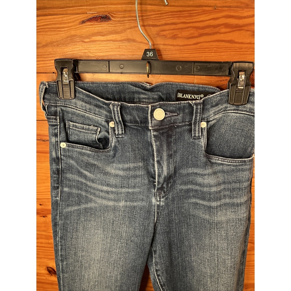 BLANKNYC Ankle Zip Stretch‎ Skinny Jeans Women's SZ 27 - Picture 2 of 11